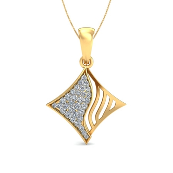 Parshva Jewels' Precious Diamond Pendant PJ-PENDANT-5063